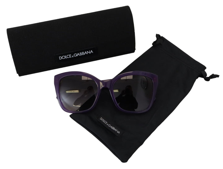 Dolce & Gabbana Purple Acetate Square Full Rim DG4240 Sunglasses