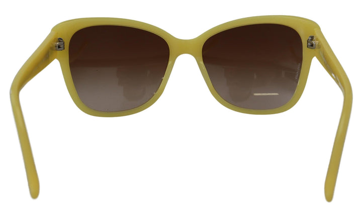 Dolce & Gabbana Yellow Acetate Frame Stars Embellisht DG4124 Sunglasses