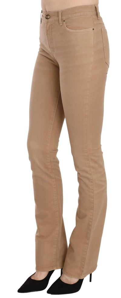 Just Cavalli  Cotton Stretch Mid Waist Skinny Trousers Pants #women, Brown, Catch, feed-agegroup-adult, feed-color-brown, feed-gender-female, feed-size-W24, Gender_Women, Jeans & Pants - Women - Clothing, Just Cavalli, Kogan, W24, Women - New Arrivals at SEYMAYKA
