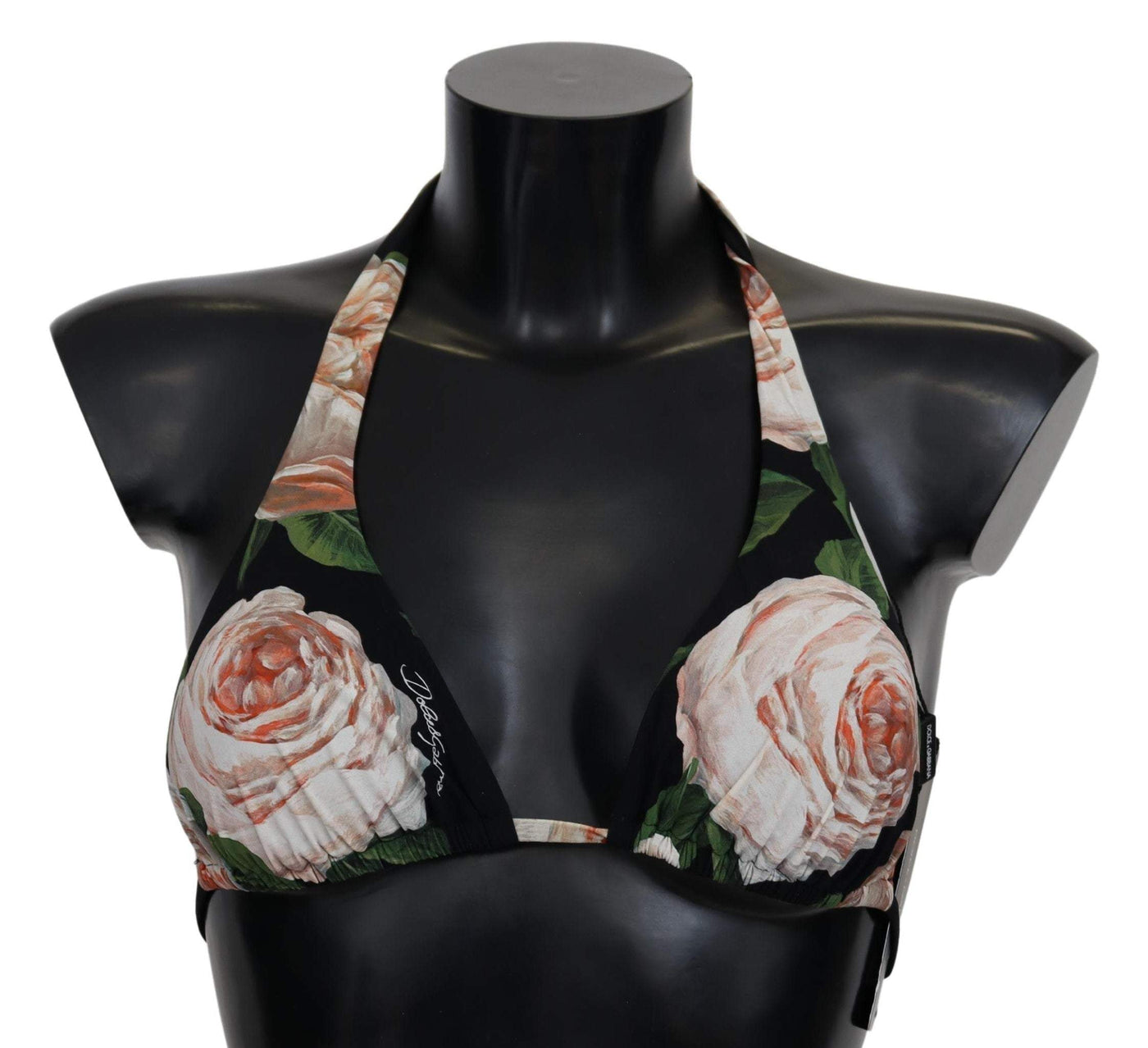 Dolce & Gabbana Multicolor Floral Print Beachwear Bikini Tops #women, Dolce & Gabbana, feed-agegroup-adult, feed-gender-female, IT1 | XS, Multicolor, Swimwear - Women - Clothing, Women - New Arrivals at SEYMAYKA
