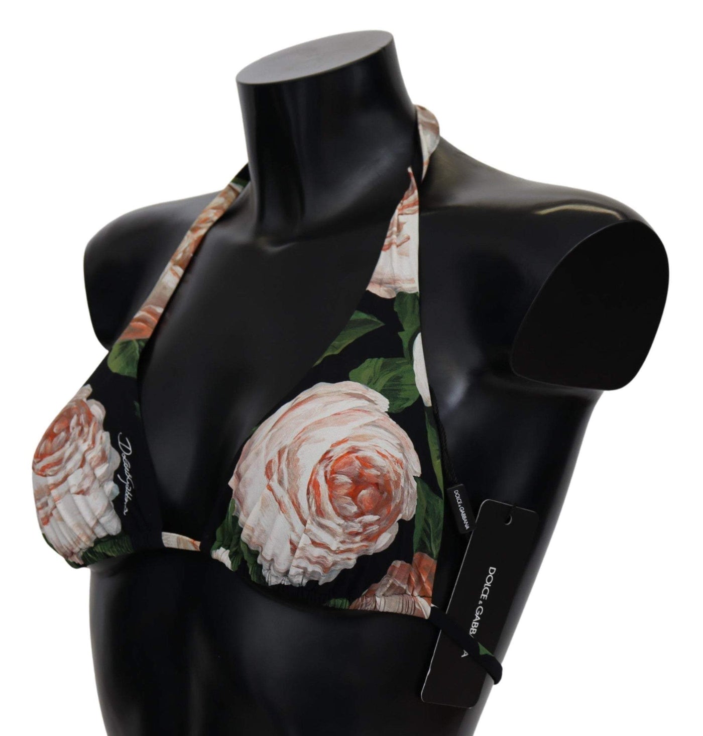 Dolce & Gabbana Multicolor Floral Print Beachwear Bikini Tops #women, Dolce & Gabbana, feed-agegroup-adult, feed-gender-female, IT1 | XS, Multicolor, Swimwear - Women - Clothing, Women - New Arrivals at SEYMAYKA
