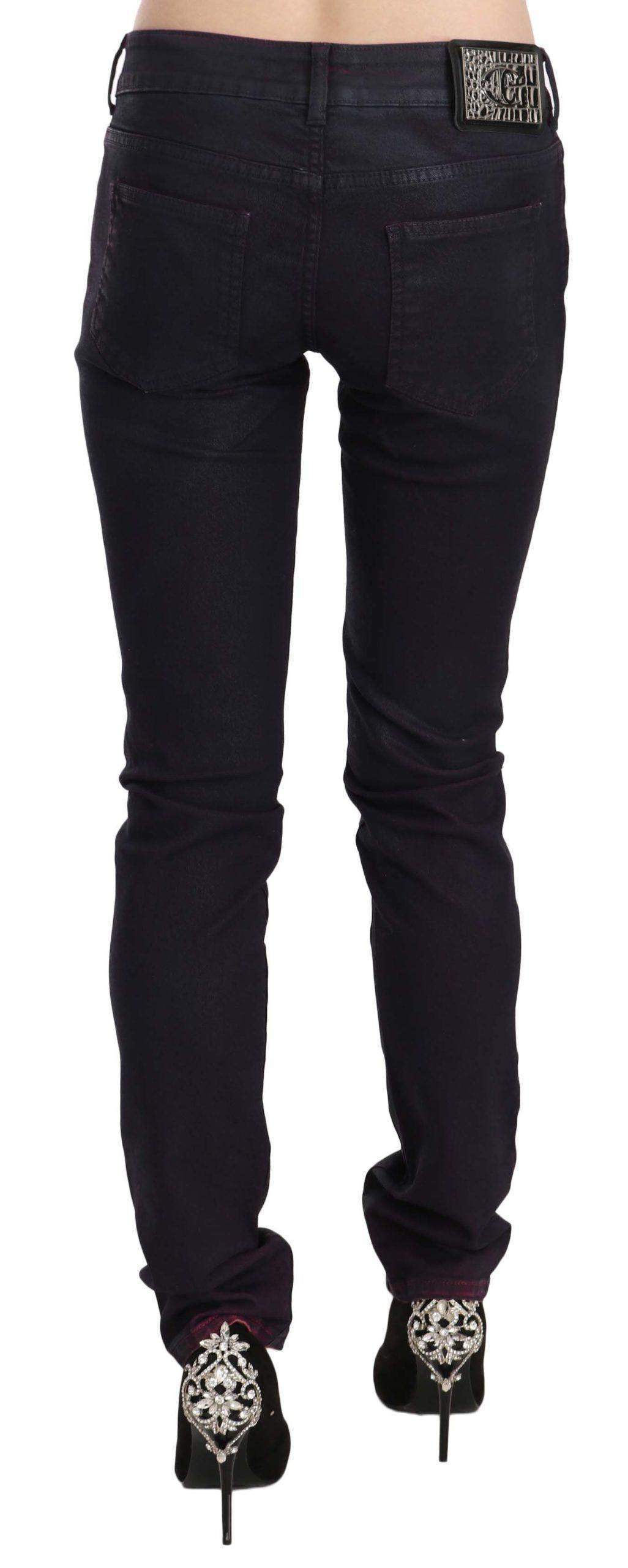 Just Cavalli Cotton Low Waist Skinny Denim Pants #women, Black, Catch, feed-agegroup-adult, feed-color-black, feed-gender-female, feed-size-W26, Gender_Women, Jeans & Pants - Women - Clothing, Just Cavalli, Kogan, W26, Women - New Arrivals at SEYMAYKA