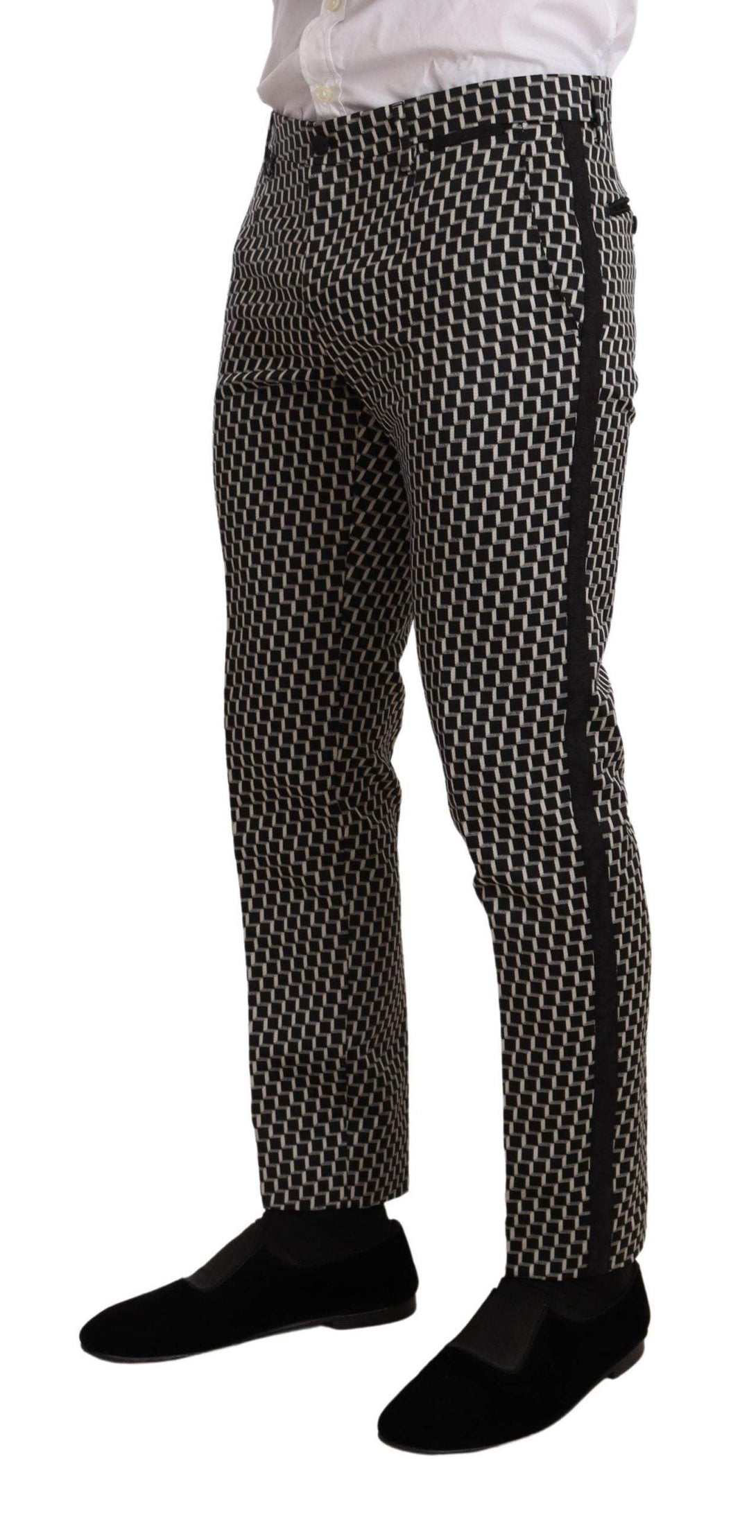 Dolce & Gabbana Black White Check 3 Piece Set MARTINI Suit #men, Black, Dolce & Gabbana, feed-agegroup-adult, feed-color-Black, feed-gender-male, IT48 | M, Suits - Men - Clothing at SEYMAYKA