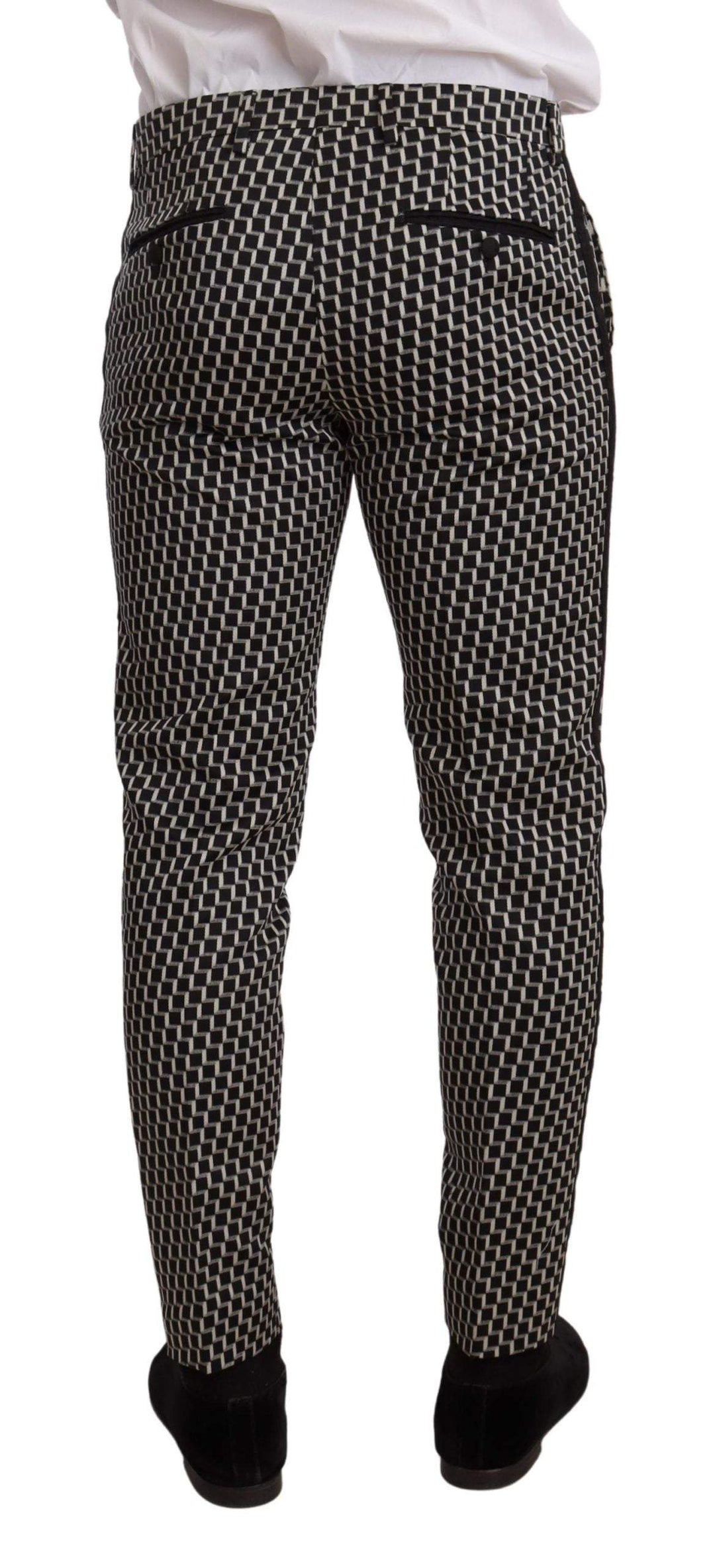 Dolce & Gabbana Black White Check 3 Piece Set MARTINI Suit #men, Black, Dolce & Gabbana, feed-agegroup-adult, feed-color-Black, feed-gender-male, IT48 | M, Suits - Men - Clothing at SEYMAYKA