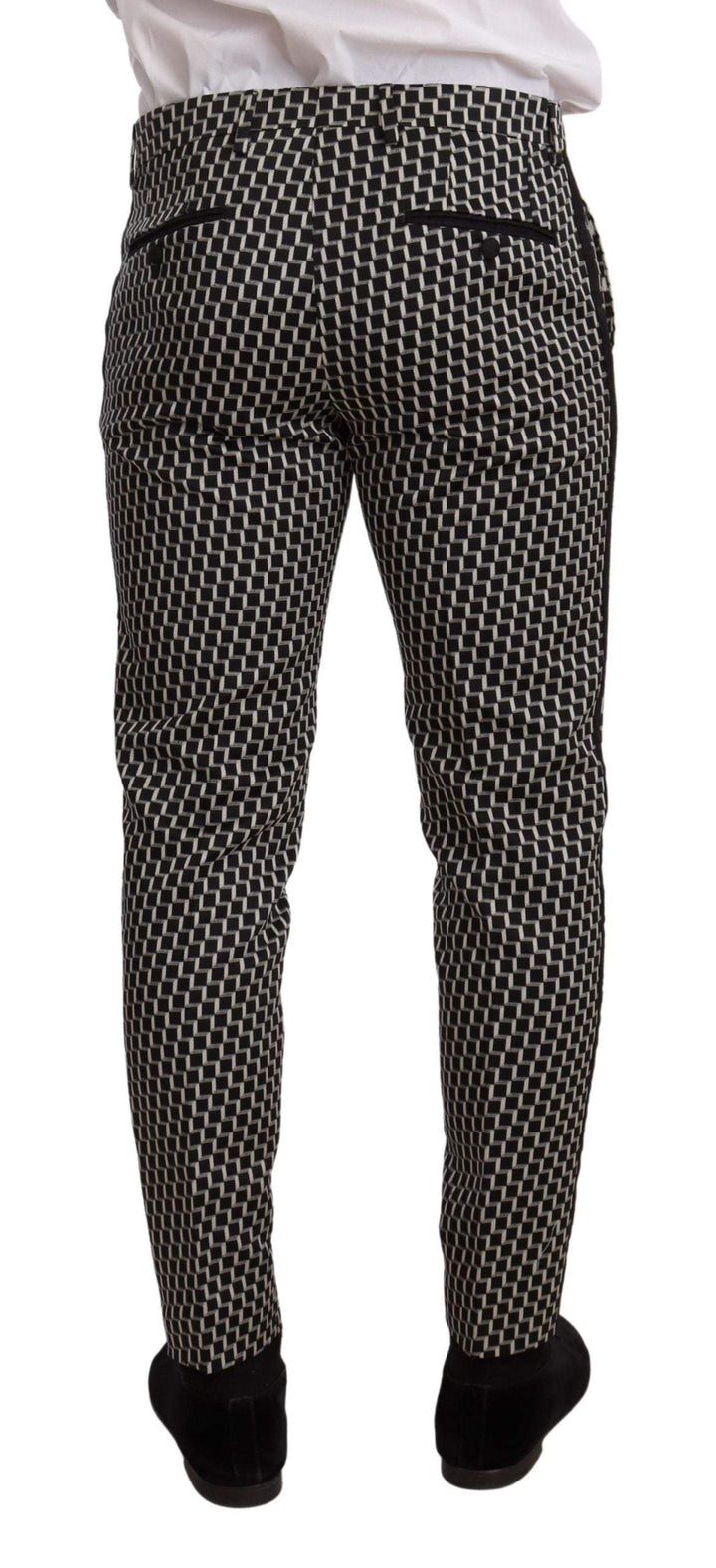 Dolce & Gabbana Black White Check 3 Piece Set MARTINI Suit #men, Black, Dolce & Gabbana, feed-agegroup-adult, feed-color-Black, feed-gender-male, IT48 | M, Suits - Men - Clothing at SEYMAYKA