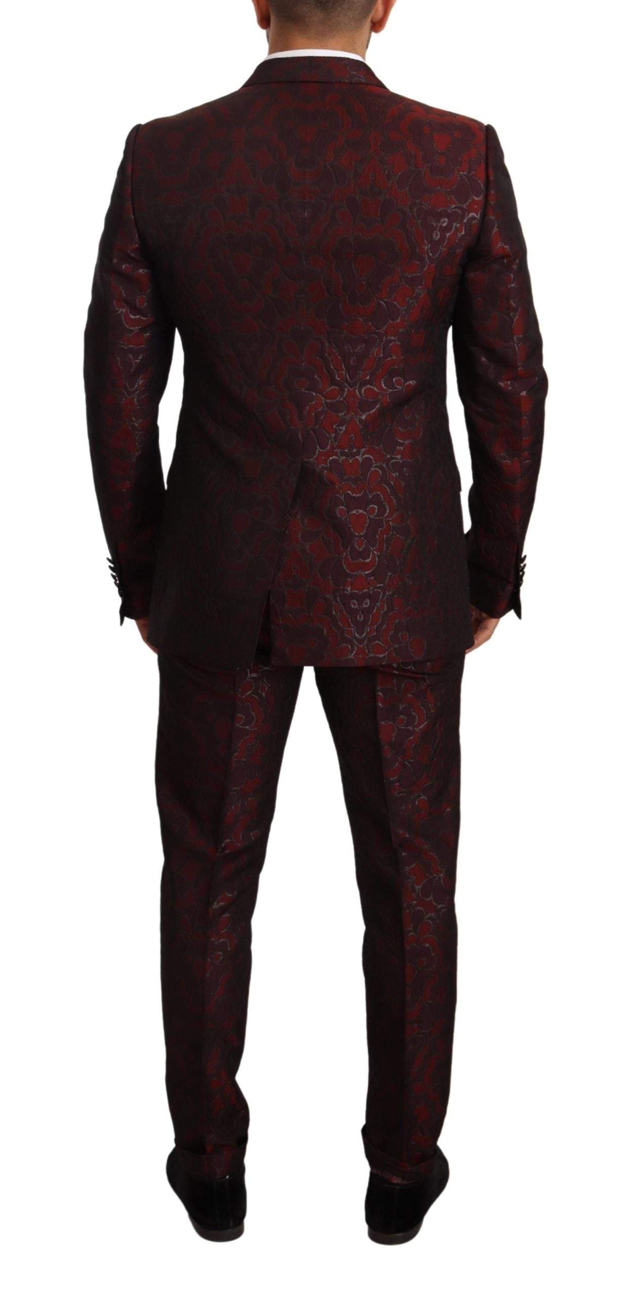 Dolce & Gabbana Red Brocade Slim 2 Piece Set MARTINI Suit #men, Dolce & Gabbana, feed-agegroup-adult, feed-color-Red, feed-gender-male, IT50 | L, Red, Suits - Men - Clothing at SEYMAYKA