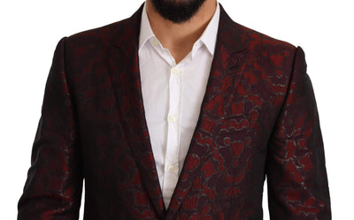 Dolce & Gabbana Red Brocade Slim 2 Piece Set MARTINI Suit #men, Dolce & Gabbana, feed-agegroup-adult, feed-color-Red, feed-gender-male, IT50 | L, Red, Suits - Men - Clothing at SEYMAYKA