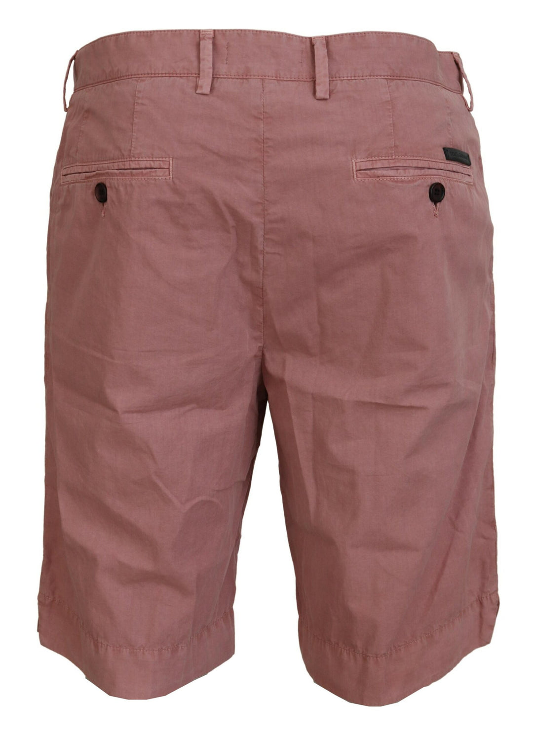 Dolce & Gabbana Pink Chinos Cotton Casual Mens Shorts