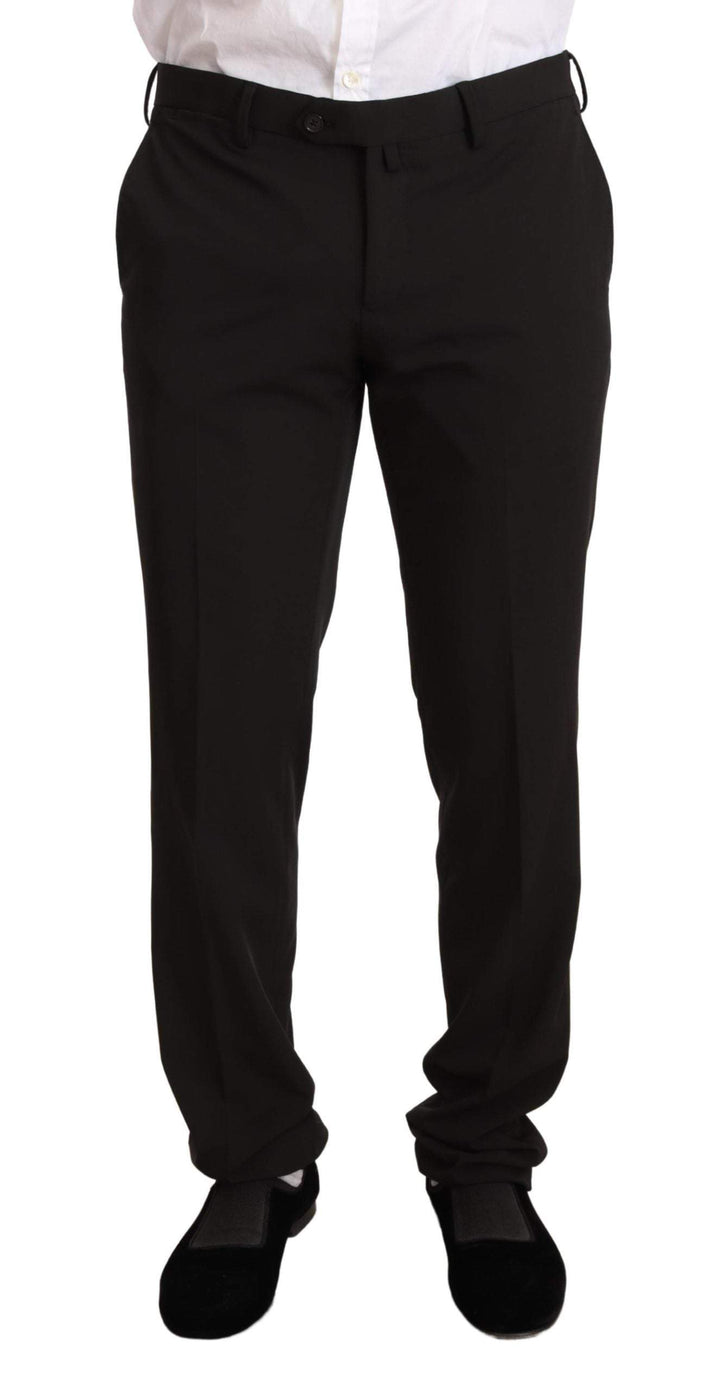 Domenico Tagliente Black Polyester Slim 2 Piece Set TAGLIENTE Suit #men, Black, Domenico Tagliente, feed-agegroup-adult, feed-color-Black, feed-gender-male, IT50 | L, Suits - Men - Clothing at SEYMAYKA