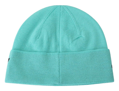 GIVENCHY Green Wool Beanie Unisex Logo Hat #women, Accessories - New Arrivals, feed-agegroup-adult, feed-color-green, feed-gender-female, feed-size-58 cm|M, feed-size-OS, Gender_Women, GIVENCHY, Green, Hats & Caps - Men - Accessories, Hats - Women - Accessories at SEYMAYKA