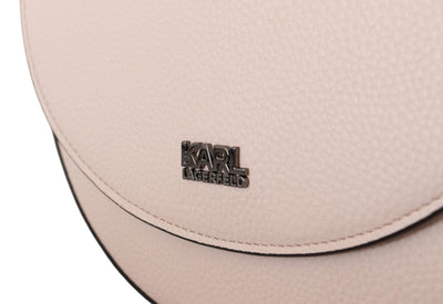 Karl Lagerfeld Light Pink Mauve Leather Shoulder Bag feed-1, Handbags - New Arrivals, Karl Lagerfeld, Pink, Shoulder Bags - Women - Bags, Women - New Arrivals at SEYMAYKA