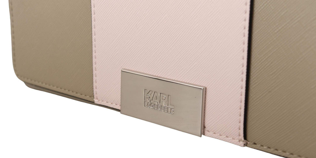 Karl Lagerfeld Sage Polyurethane Shoulder Bag Crossbody Bags - Women - Bags, feed-1, Green, Handbags - New Arrivals, Karl Lagerfeld, Shoulder Bags - Women - Bags, Women - New Arrivals at SEYMAYKA