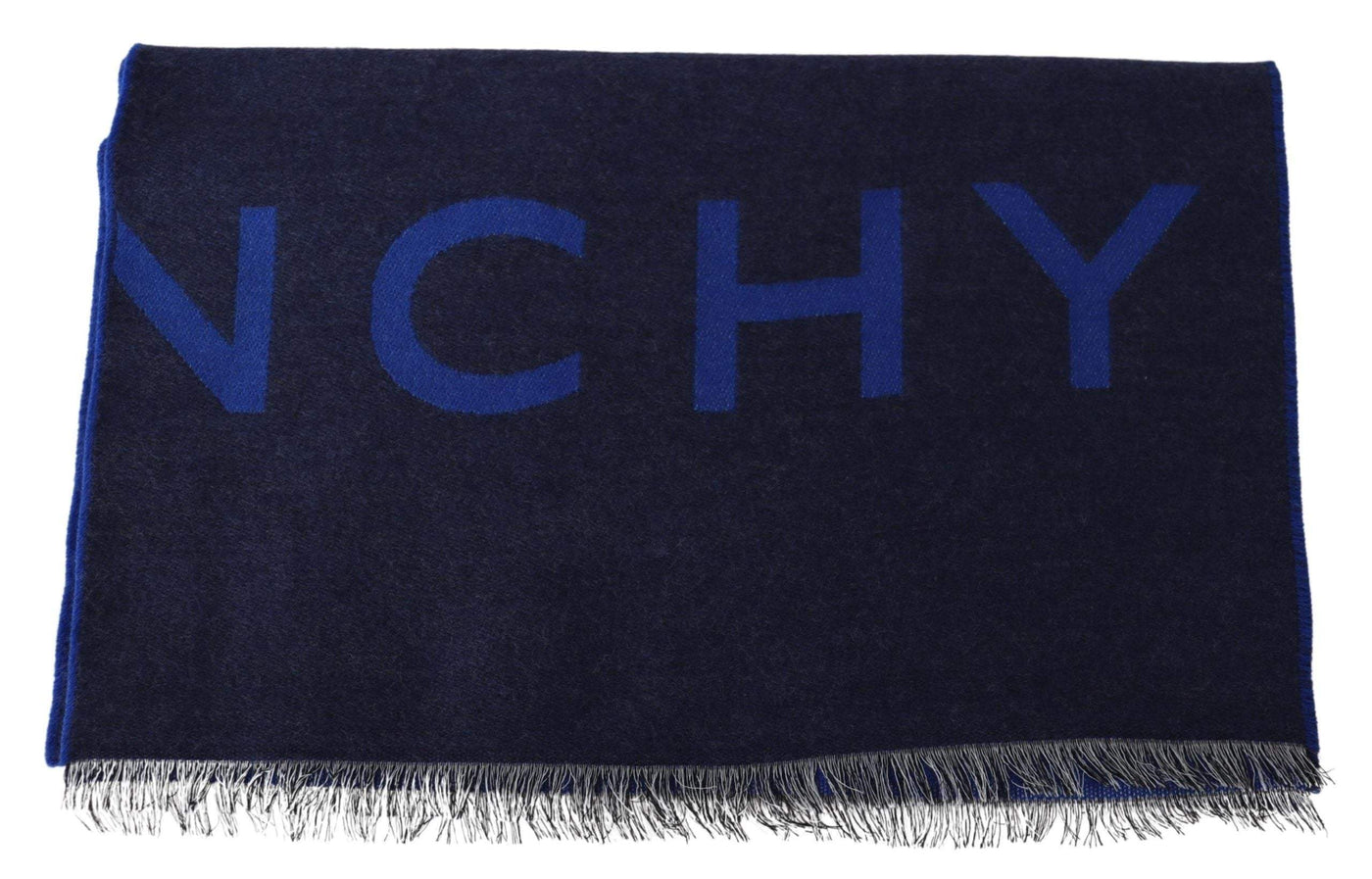 GIVENCHY Blue Wool Unisex Winter Warm  Scarf Wrap Shawl #women, Accessories - New Arrivals, Blue, feed-agegroup-adult, feed-color-blue, feed-gender-female, feed-size-58 cm|M, feed-size-OS, Gender_Women, GIVENCHY, Scarves - Men - Accessories, Scarves - Women - Accessories at SEYMAYKA