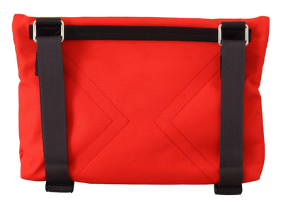 Givenchy Red Polyamide Downtown Flat Crossbody Bag #men, feed-agegroup-adult, feed-color-Red, feed-gender-male, Givenchy, Men - New Arrivals, Messenger Bags - Men - Bags, Red, Shoulder Bags - Men - Bags at SEYMAYKA