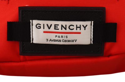 Givenchy Red Polyamide Downtown Large Bum Belt Bag #men, feed-agegroup-adult, feed-color-Red, feed-gender-male, Givenchy, Luggage and Travel - Men - Bags, Men - New Arrivals, Messenger Bags - Men - Bags, Red at SEYMAYKA