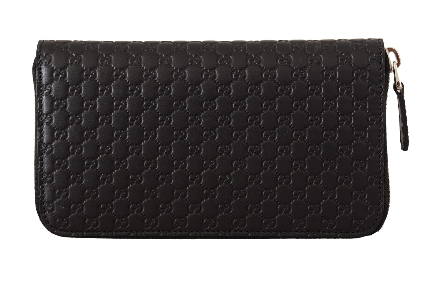 Gucci Black Wallet Microguccissima Leather Zipper wallet Black, feed-1, Gucci, Wallets - Women - Bags at SEYMAYKA