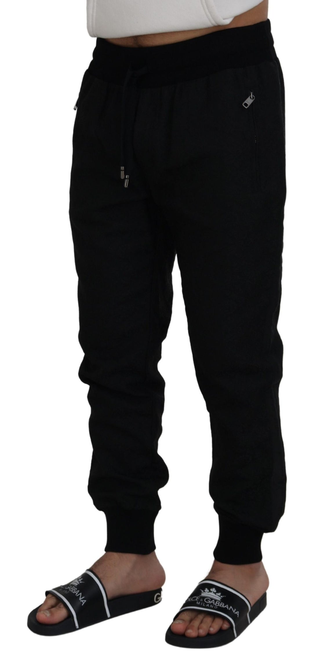Dolce & Gabbana Black  Casual Jogger Pants