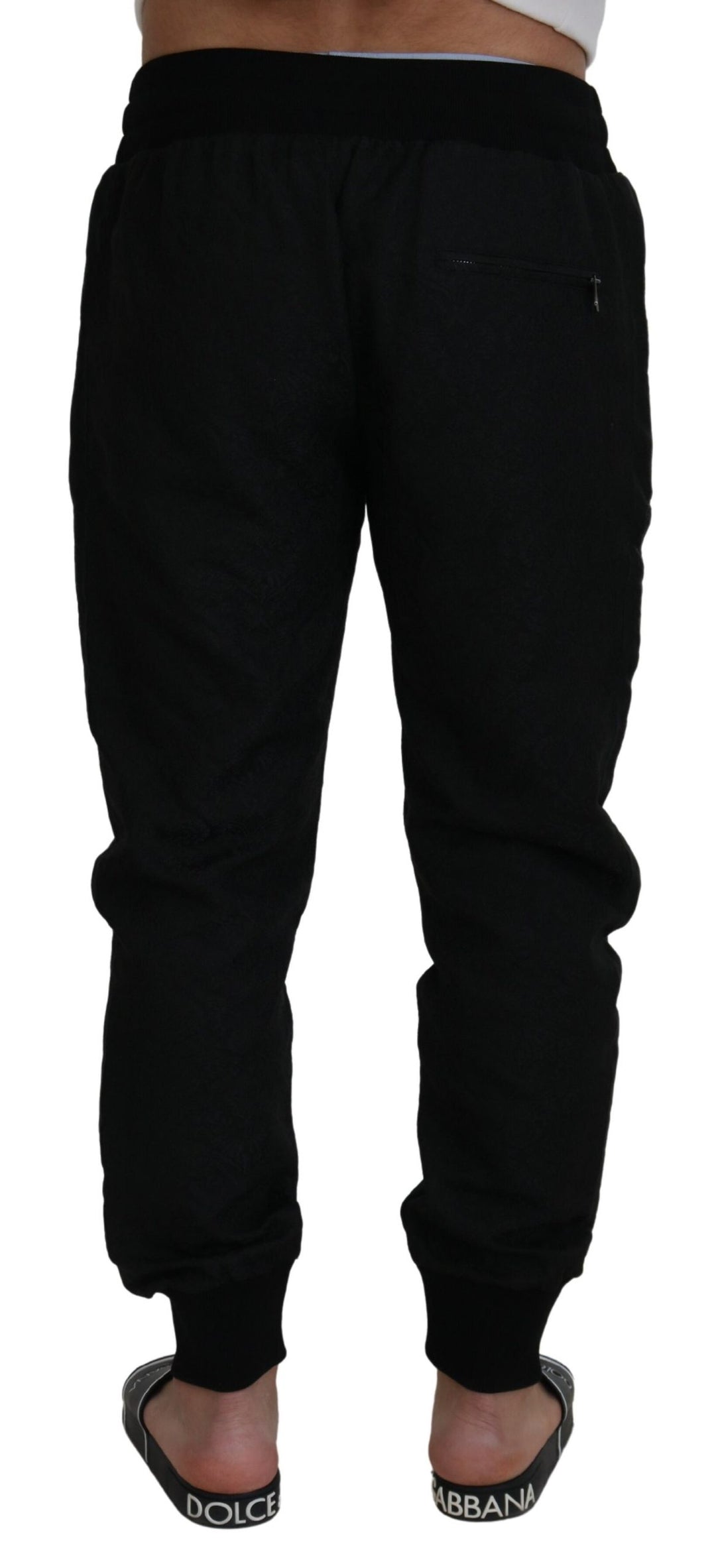 Dolce & Gabbana Black  Casual Jogger Pants