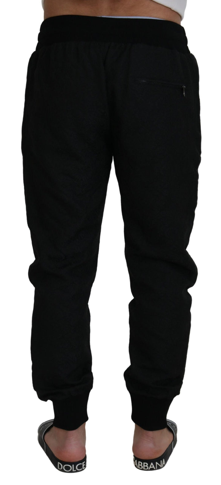 Dolce & Gabbana Black  Casual Jogger Pants