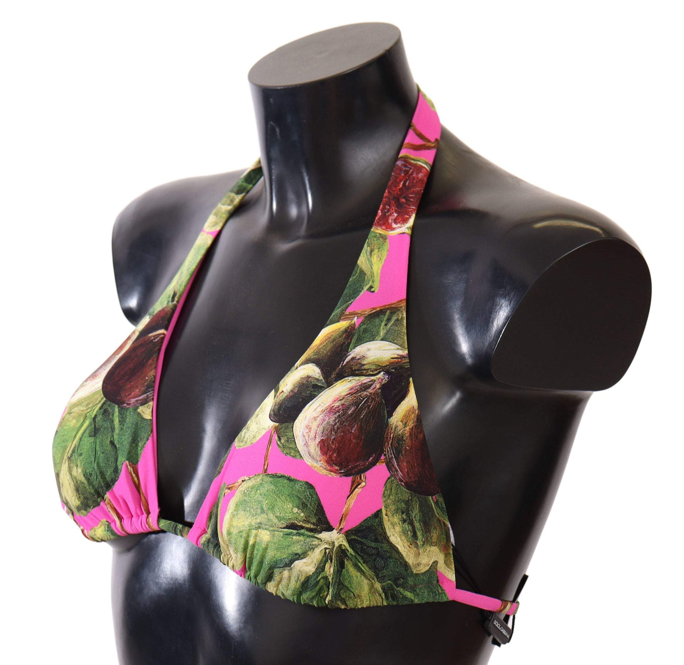 Dolce & Gabbana Pink Printed Nylon Swimsuit Bikini Top Swimwear Dolce & Gabbana, feed-1, IT2 | S, Pink, Swimwear - Women - Clothing at SEYMAYKA