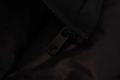Dolce & Gabbana Black Polyester Hooded Short Sleeves Jacket
