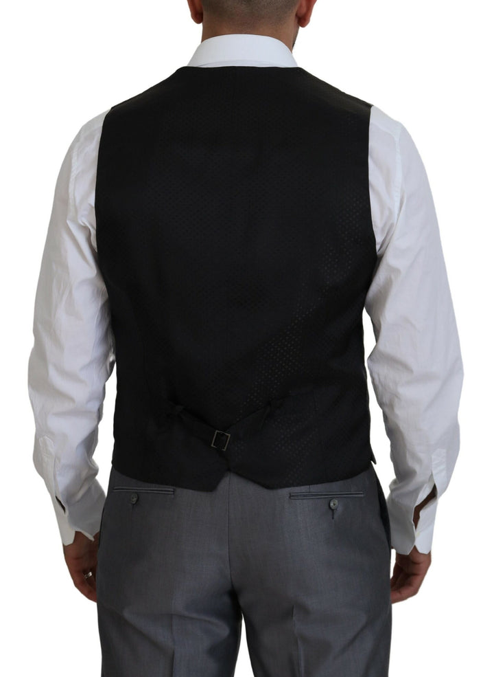 Dolce & Gabbana Gray SICILIA 3 Piece Slim Fit Suit