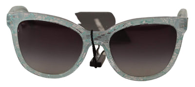 Dolce & Gabbana Blue Lace Crystal Acetate Butterfly DG4190 Sunglasses Blue, Dolce & Gabbana, feed-agegroup-adult, feed-color-Blue, feed-gender-female, Sunglasses for Women - Sunglasses at SEYMAYKA