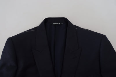 Dolce & Gabbana Blue Single Breasted 2 Piece MARTINI Suit