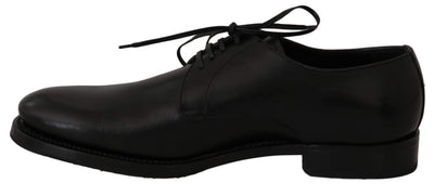 Dolce & Gabbana Black Leather Derby Formal Dress Shoes #men, Black, Brand_Dolce & Gabbana, Catch, Category_Shoes, Dolce & Gabbana, EU38.5/US8, EU39.5/US6.5, EU39/US6, EU40/US7, feed-agegroup-adult, feed-color-black, feed-gender-male, feed-size-US6, feed-size-US6.5, feed-size-US8, Formal - Men - Shoes, Gender_Men, Kogan, Shoes - New Arrivals at SEYMAYKA
