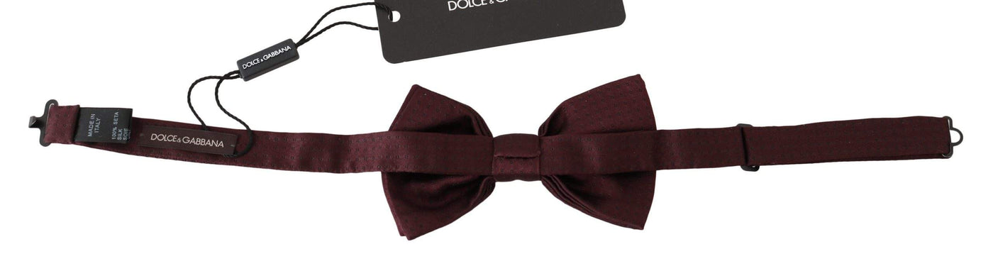 Dolce & Gabbana Silk Polka Dot Adjustable Neck Bow Tie Papillon #men, Accessories - New Arrivals, Brand_Dolce & Gabbana, Brown, Catch, Dolce & Gabbana, feed-agegroup-adult, feed-color-brown, feed-gender-male, feed-size-OS, Gender_Men, Kogan, Ties & Bowties - Men - Accessories at SEYMAYKA