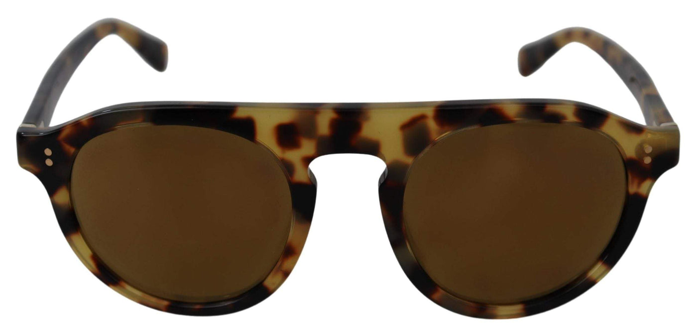 Dolce & Gabbana Brown Tortoise Oval Full Rim Sunglasses #women, Accessories - New Arrivals, Dolce & Gabbana, feed-agegroup-adult, feed-color-Gold, feed-gender-female, feed-size-OS, Gold, Sunglasses for Women - Sunglasses at SEYMAYKA
