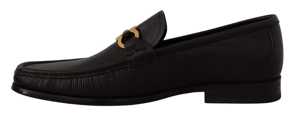 Salvatore Ferragamo Calf Leather Moccasins Loafers #men, Black, EU39.5/US5.5, EU39/US5, EU40.5/US6.5, EU40/US6, EU41.5/US7.5, EU41/US7, EU42.5/US8.5, EU42/US8, EU43.5/US9.5, feed-1, Formal - Men - Shoes, Loafers - Men - Shoes, Men - New Arrivals, Salvatore Ferragamo, Shoes - New Arrivals at SEYMAYKA