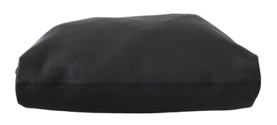 Dolce & Gabbana Black Leather Travel Shopping Gym #DGFAMILY Tote Bag #men, Black, Dolce & Gabbana, feed-1, Tote Bags - Men - Bags at SEYMAYKA