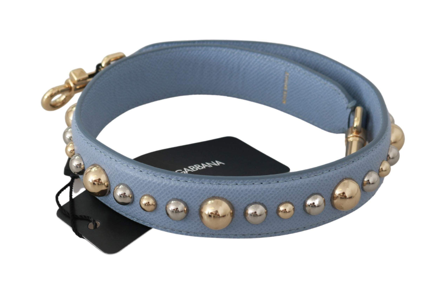 Dolce & Gabbana Blue Leather Handbag Accessory Shoulder Strap Blue, Dolce & Gabbana, feed-1, Other - Women - Accessories at SEYMAYKA