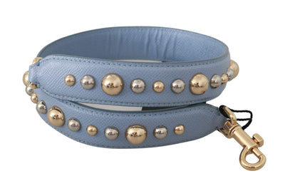 Dolce & Gabbana Blue Leather Handbag Accessory Shoulder Strap Blue, Dolce & Gabbana, feed-1, Other - Women - Accessories at SEYMAYKA
