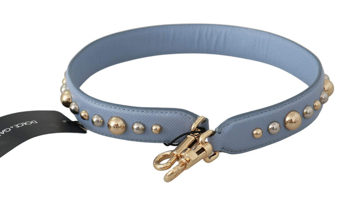 Dolce & Gabbana Blue Leather Handbag Accessory Shoulder Strap Blue, Dolce & Gabbana, feed-1, Other - Women - Accessories at SEYMAYKA
