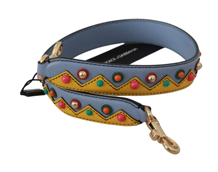 Dolce & Gabbana Blue Handbag Accessory Shoulder Strap Leather Blue, Dolce & Gabbana, feed-1, Other - Women - Accessories at SEYMAYKA
