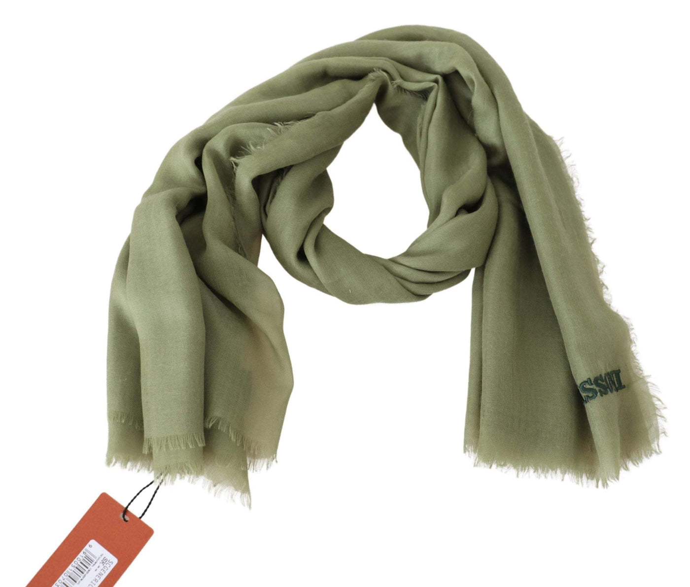 Missoni Green Cashmere Unisex Neck Wrap Scarf #men, feed-agegroup-adult, feed-color-Green, feed-gender-male, Green, Missoni, Scarves - Men - Accessories at SEYMAYKA