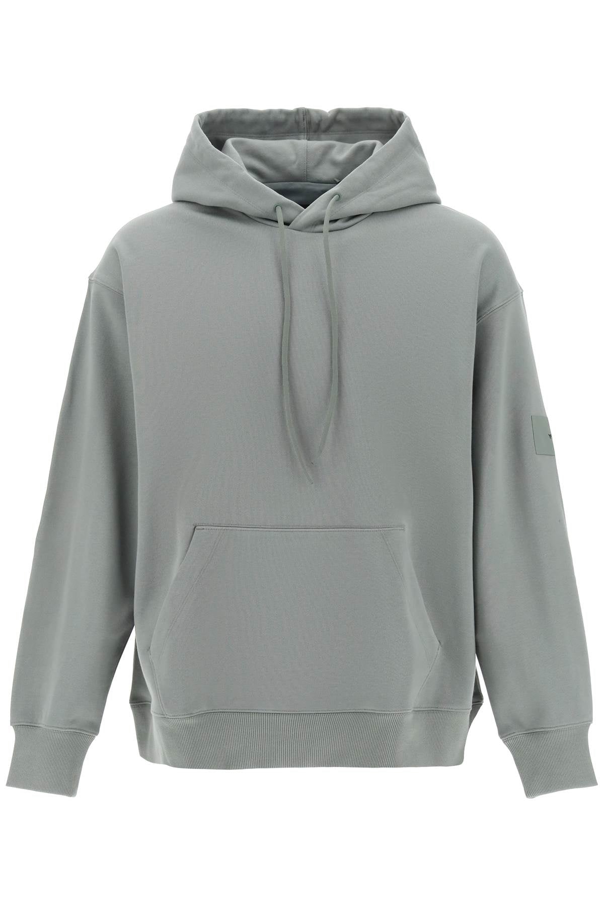 Y-3 hoodie in cotton french terry-0