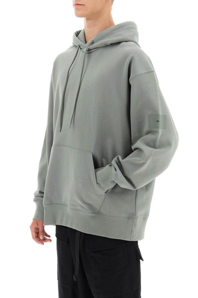 Y-3 hoodie in cotton french terry-3