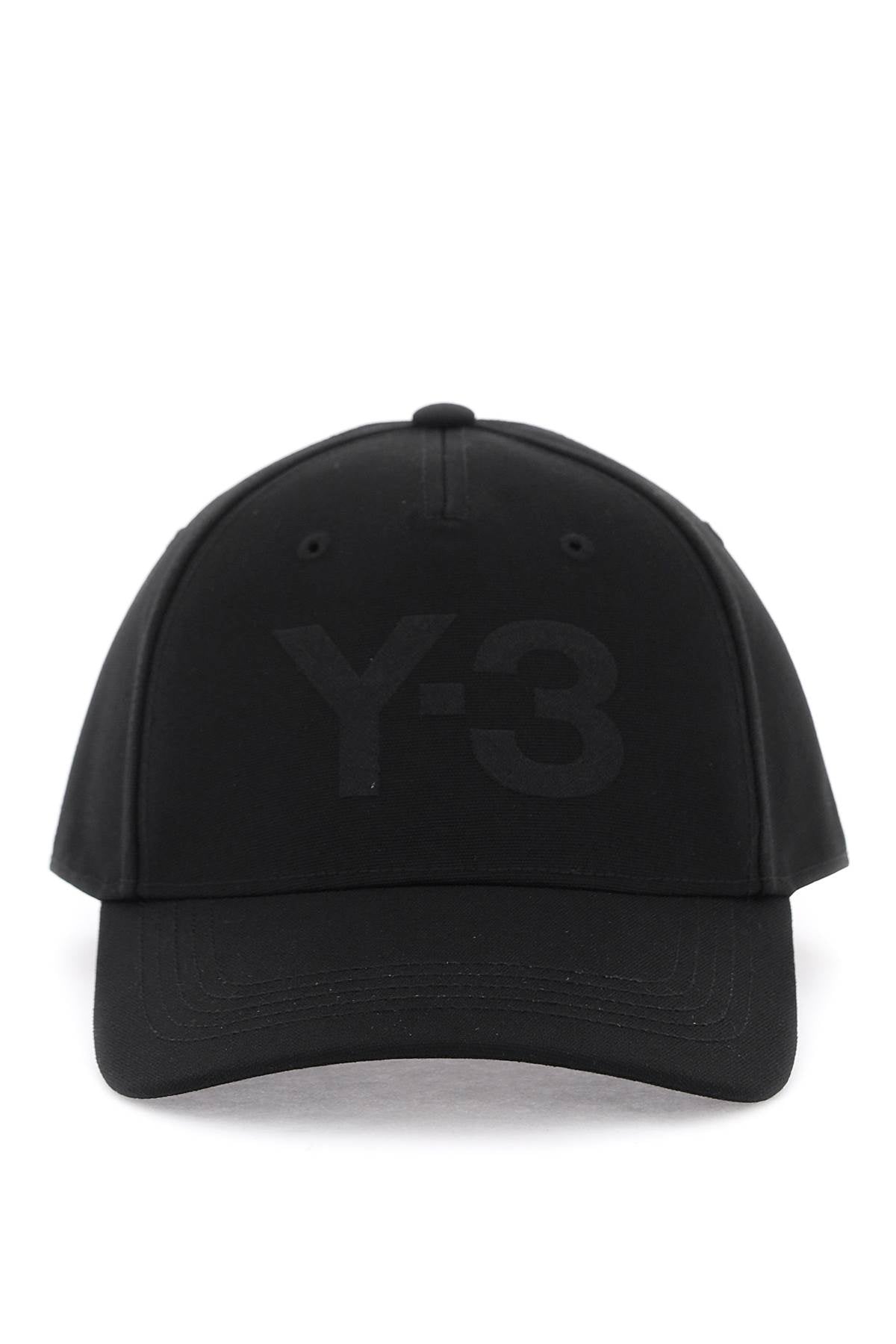 Y-3 cappello baseball con logo ricamato-0