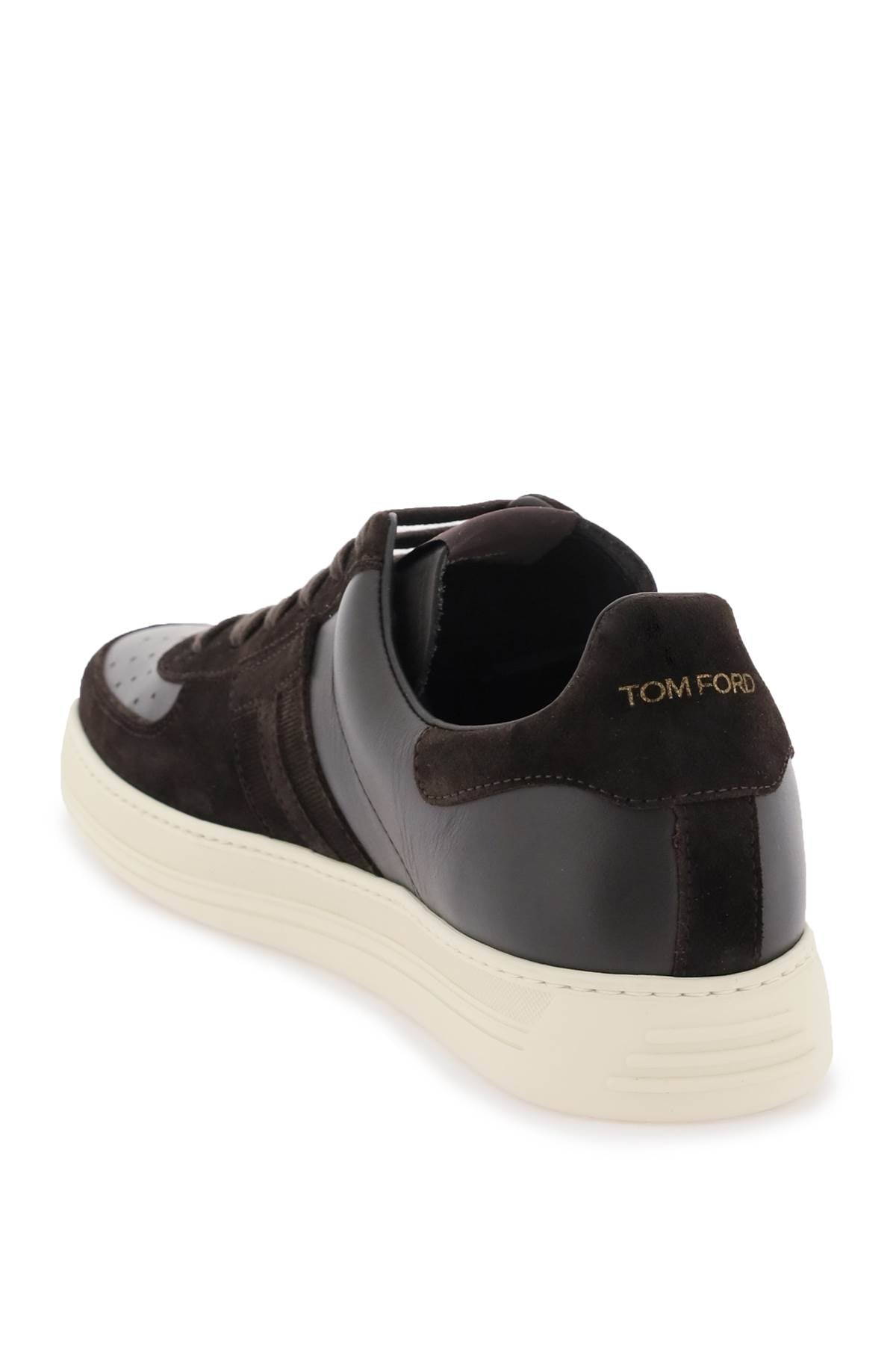 Tom ford suede and leather 'radcliffe' sneakers-2
