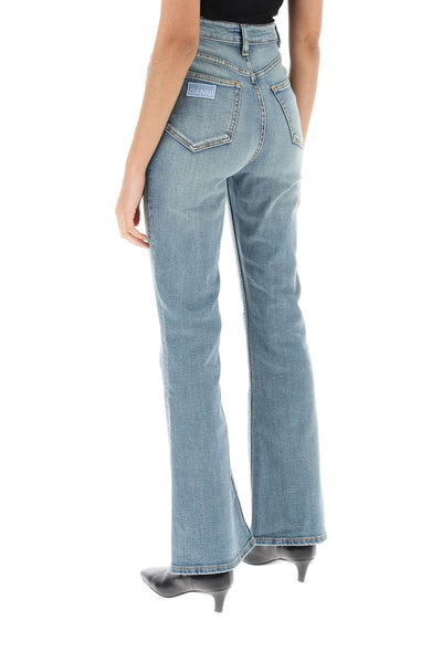 Ganni bootcut jeans-2