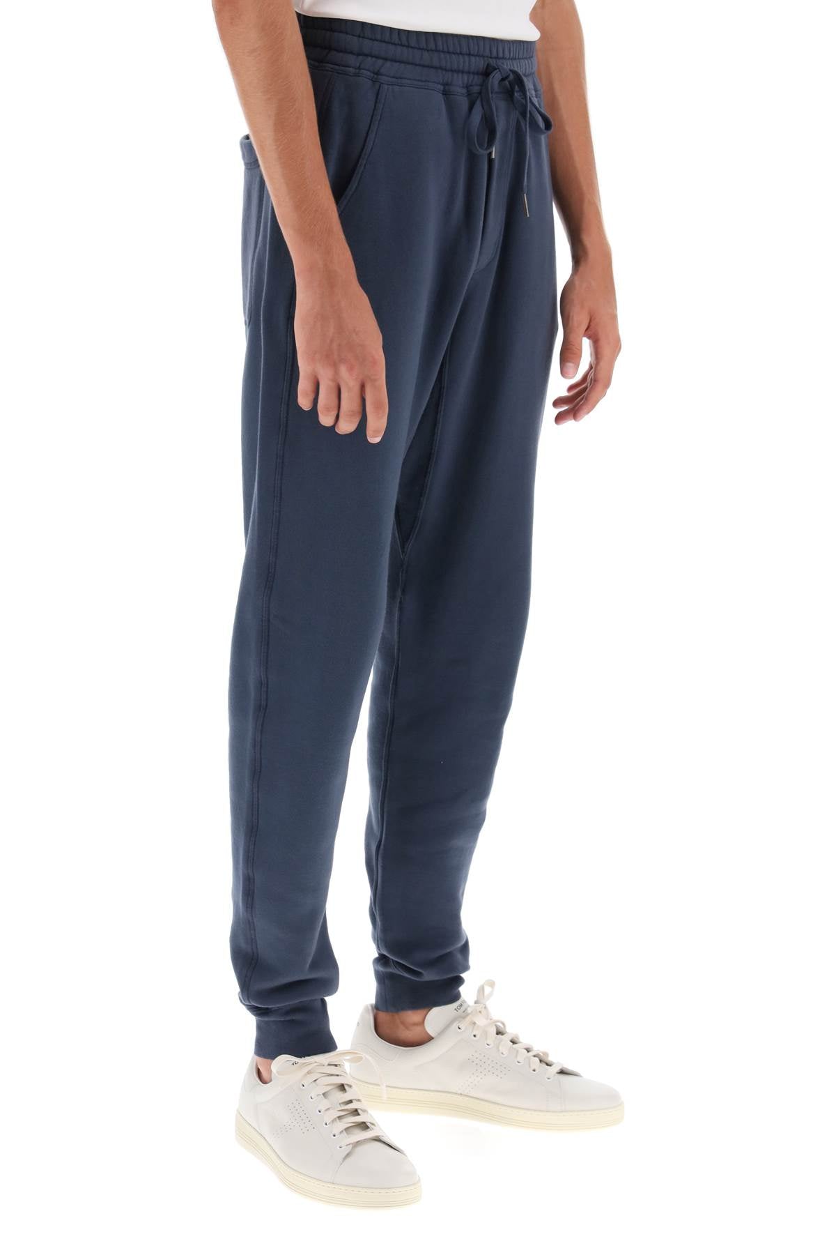 Tom ford joggers in fleece-back cotton-1