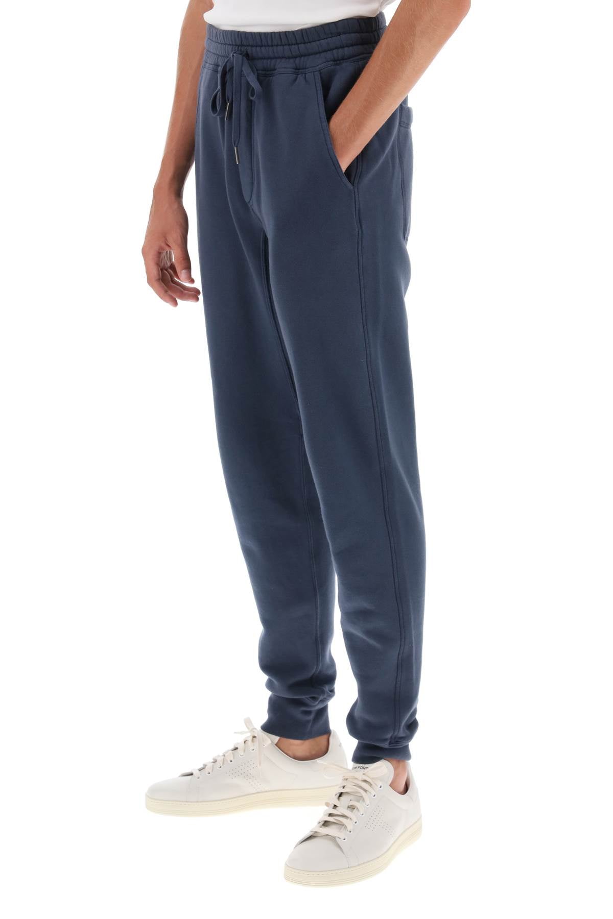 Tom ford joggers in fleece-back cotton-3
