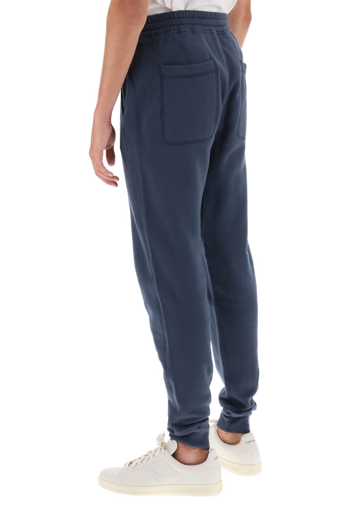 Tom ford joggers in fleece-back cotton-2