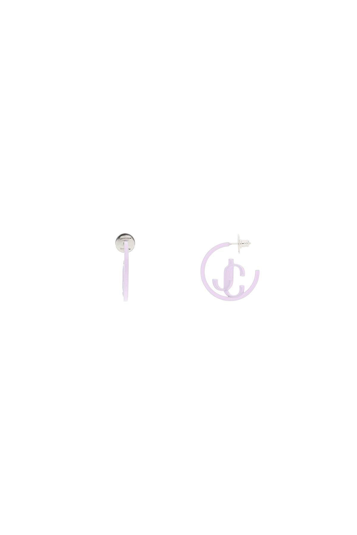 Jimmy choo 'jc monogram hoops' earrings-0