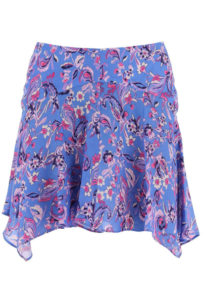 Isabel marant 'perrine' hankerchief mini skirt-0