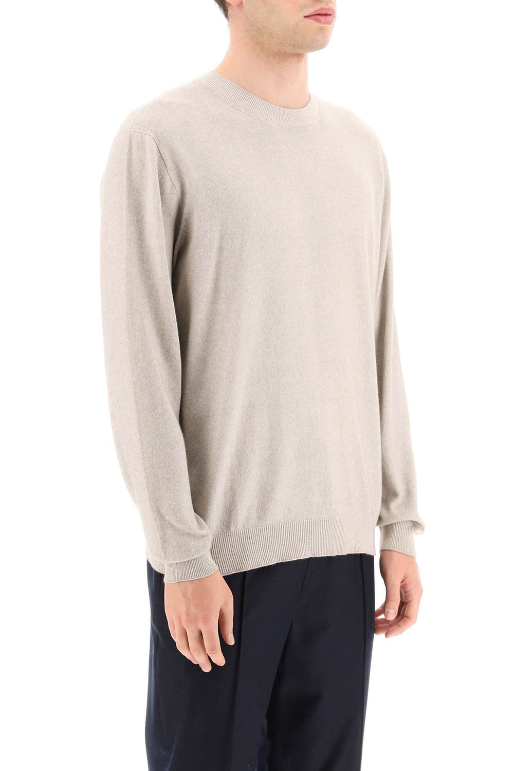 Agnona cotton and cashmere sweater-1