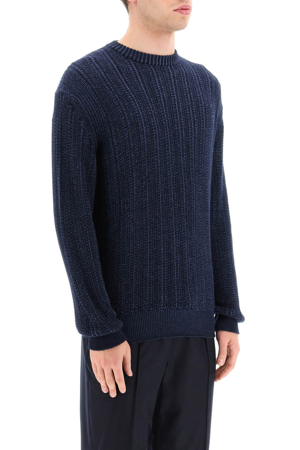 Agnona cashmere, silk and cotton sweater-1